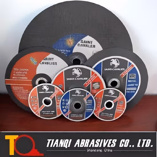 Muela abrasiva de disco de corte negro para abrasivo universal