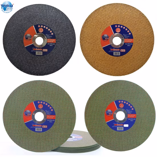 Rueda de corte y corte de disco de corte de fábrica de China